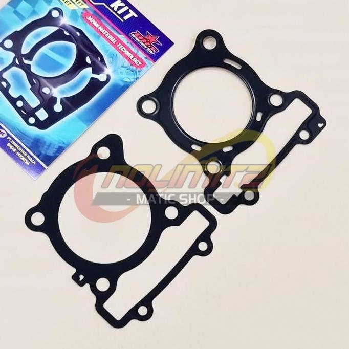 APITOYA Paking Head Blok Cylinder BRT Gasket Kit 63mm NMAX Aerox 155 MX King
