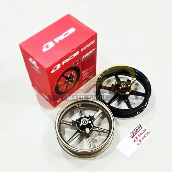 MITEQUILA Velg RCB Racing Boy SP800 Palang 6 Depan Belakang Yamaha NMAX 2020 NEO TURBO