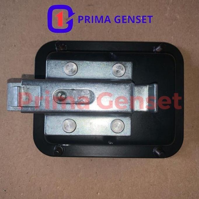 Door Lock / Doorlock Hitam Besi Sedang Genset
