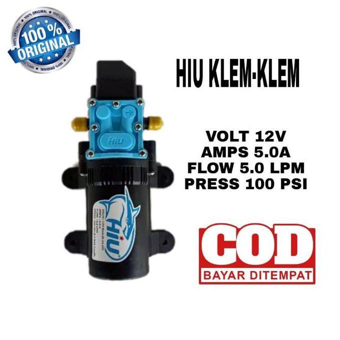 POMPA HIU DRAT POMPA DC HIU 12V POMPA SPRAYER POMPA TANGKI ELEKTRIK POMPA AIR PENDORONG OTOMATIS