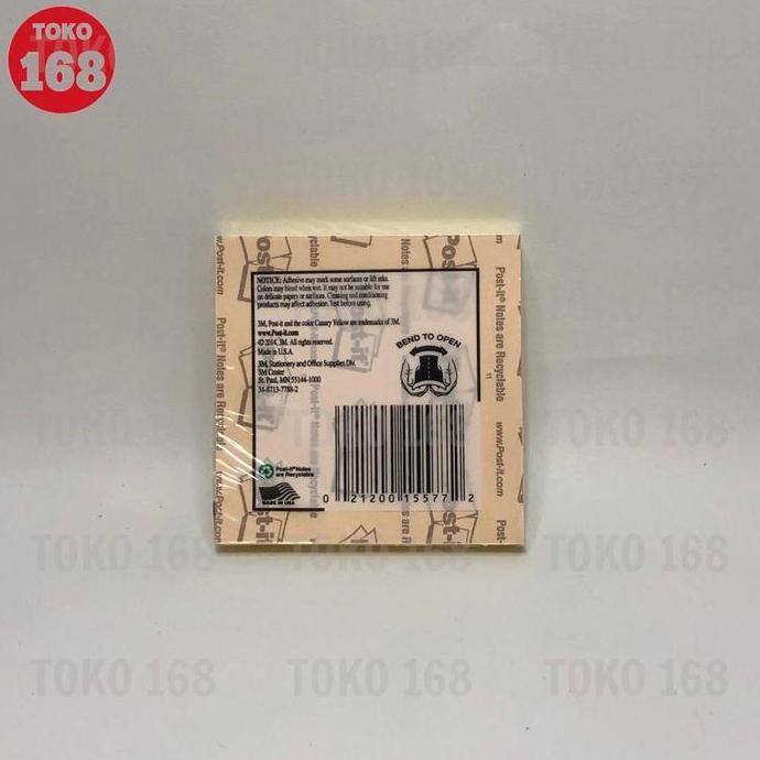 3M Post It Notes / Memo / Sticky Notes 654 (PAK BESAR) GS