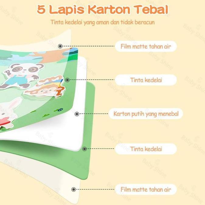 30/14 Pages Quiet Book Books Children Mortonshire Activity Book Velcro-secured Children's Book Child