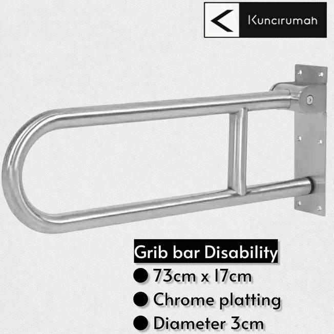 Folding Grab Bar Disability / Grab Rail Support