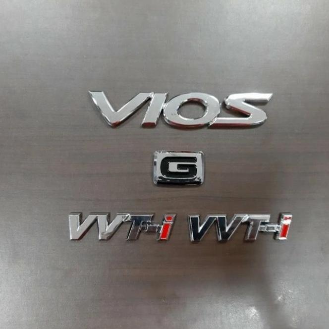 Emblem Set Vios Vvti G Premium