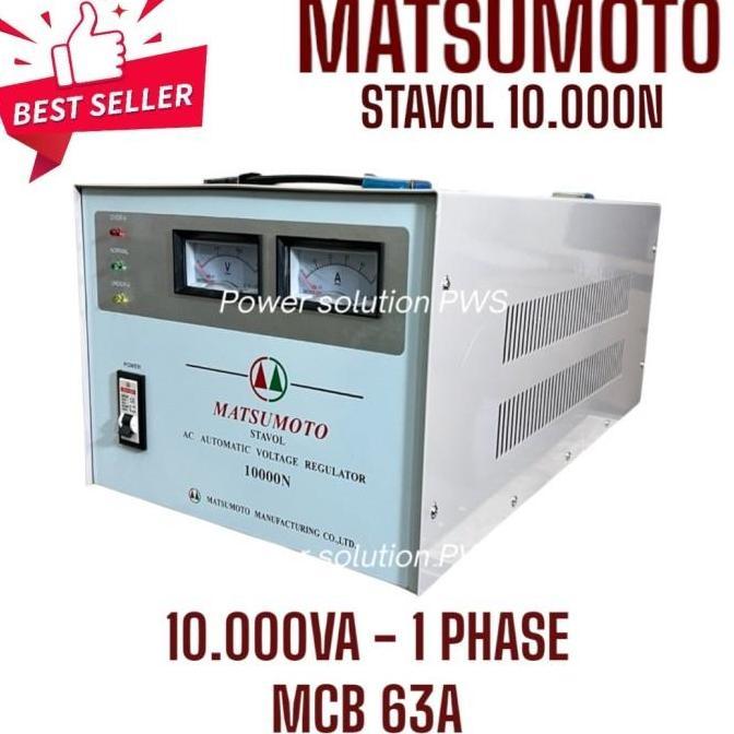 Stabilizer Matsumoto SVC10000N, Stabilizer Matsumoto 10000va Termurah