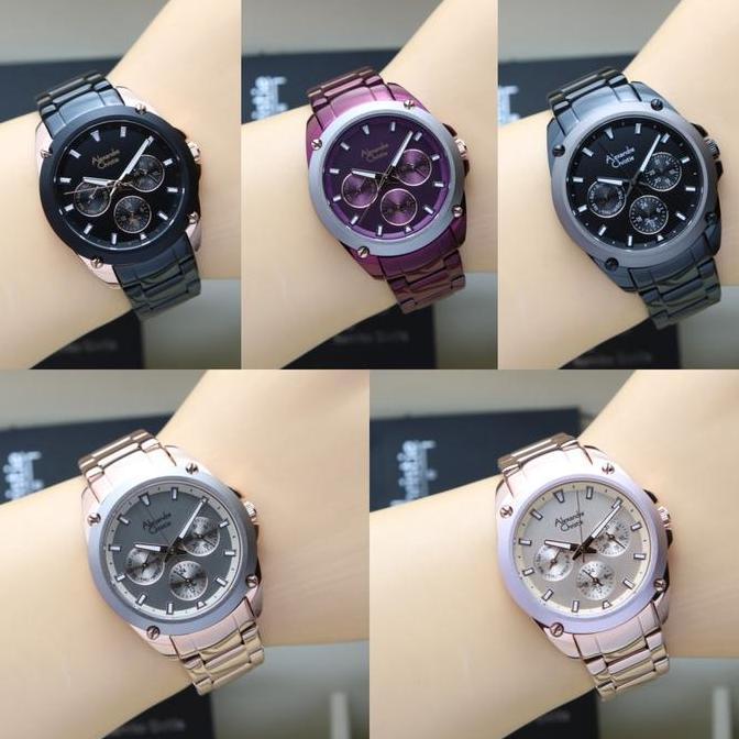 JAM TANGAN WANITA ALEXANDRE CHRISTIE AC8667 AC 8667 ORIGINAL