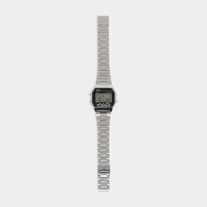CRSL Cyblo Watch Silver I Jam Tangan Digital I Aksesoris Jam I Jam Tangan Formal I Jam Tangan Couple