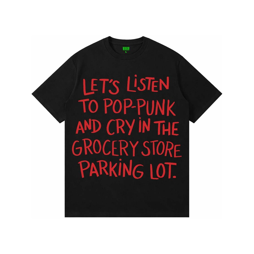 Kaos Band Pop-Punk Grocery Store T-shirt -  Unisex Boxy & Regular Fit Distorted Culture