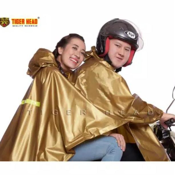 Jas Hujan Ponco 2 Kepala Millenium Tiger Head 68227 Jas Hujan Ponco