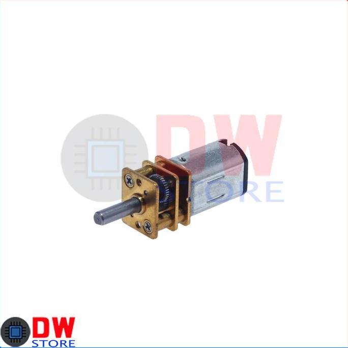 DC Micro Motor N20 DC 3-6V Slow Speed Reduction Gearbox 300 RPM DC 5V