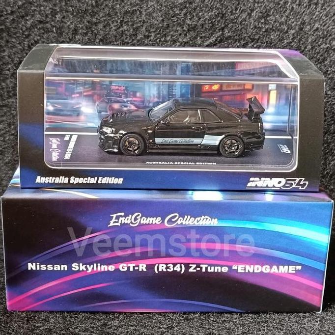 Diecast 1:64 Nissan Skyline GTR R34 Z-Tune [CHASE] ENDGAME Collection