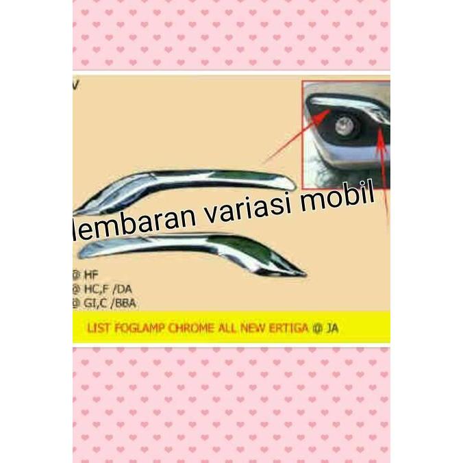 Garnish Foglamp/List Foglamp Ertiga