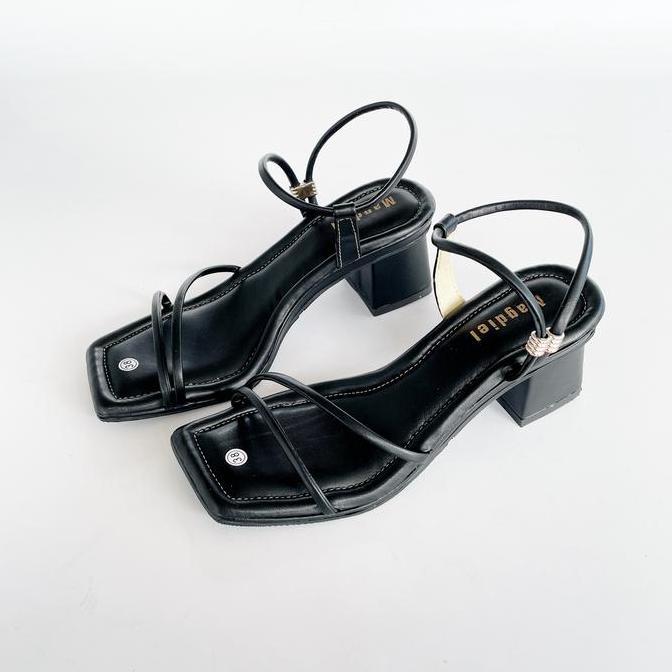 Magdiel Giana Heels Tali Wanita Sandal Hak 5 cm
