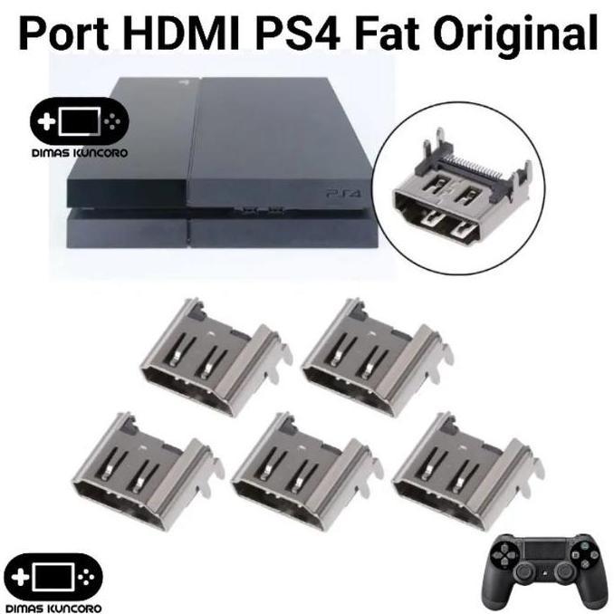 Port HDMI PS4 FAT original slot replacement ps playstation 4 fat
