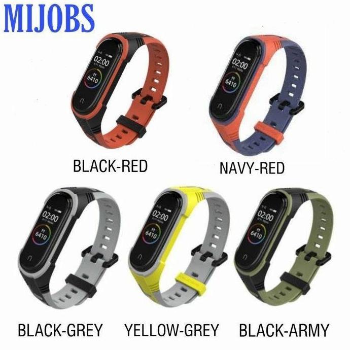 Xiaomi Mi Band 6 5 4 3 MIJOBS BAND Replacement Strap Silicone ORIGINAL