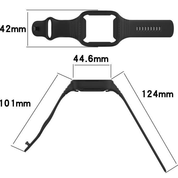 Strap Xiaomi Redmi Watch 3 / Redmi Watch 3 ACTIVE Bahan Silikon Set