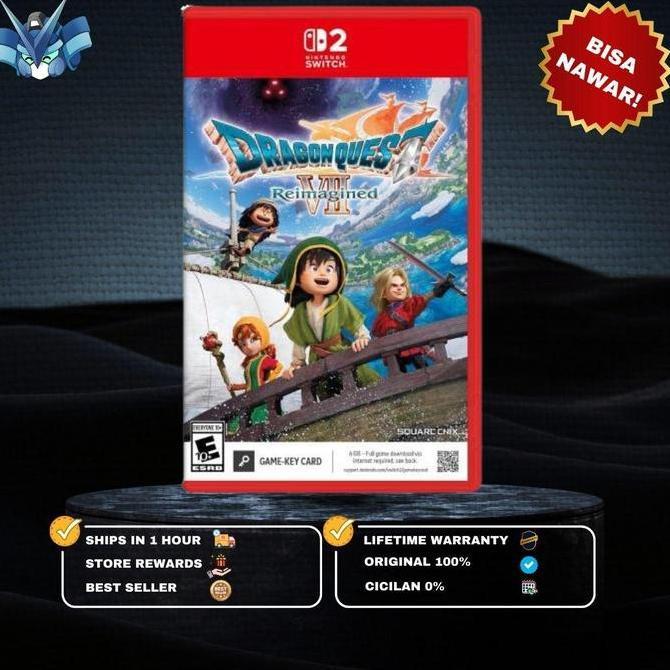 Nintendo Switch 2 Dragon Quest VII Reimagined / NS2 Dragon Quest VII Reimagined / Dragon Quest 7 Rem
