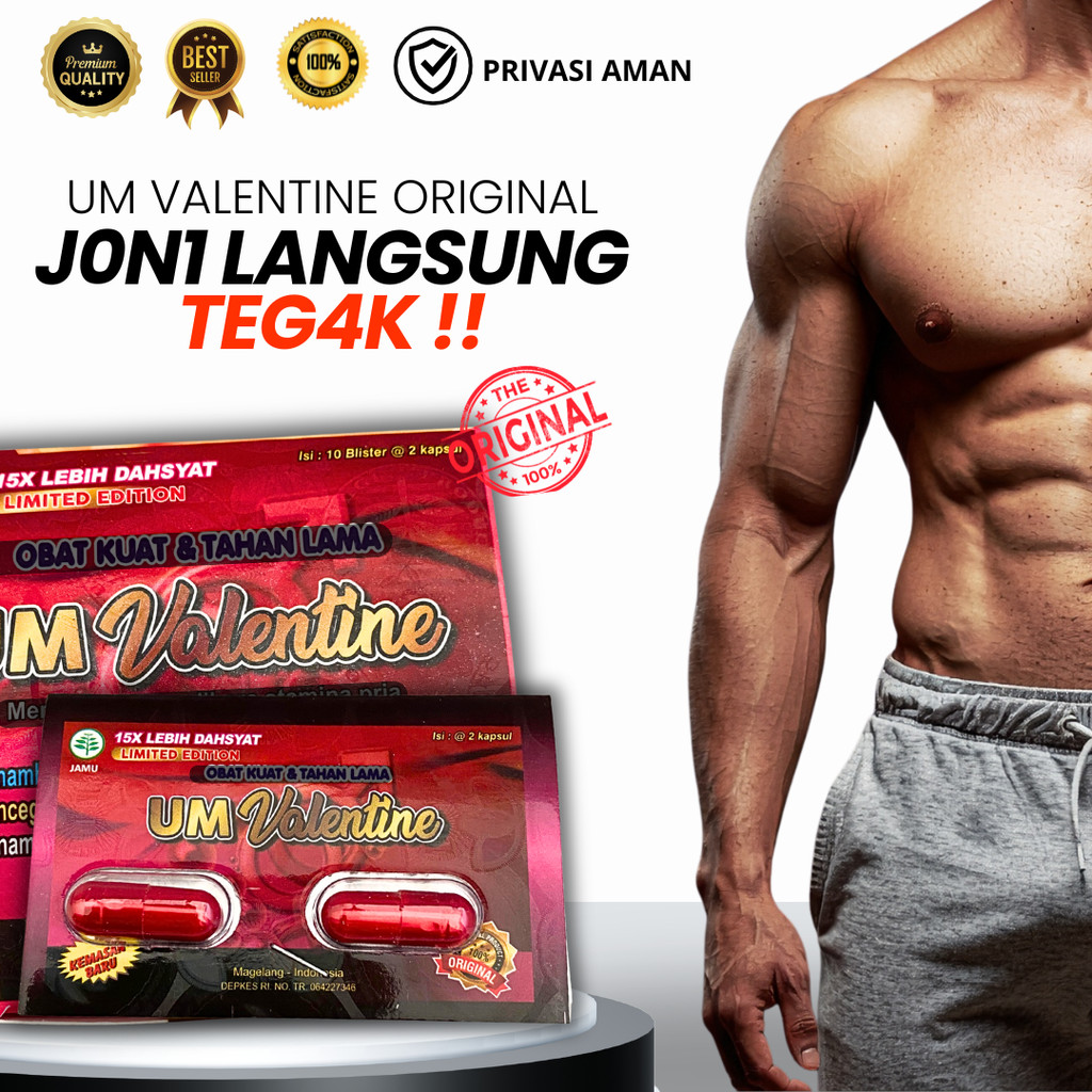 UM VALENTINE KAPSUL - JAMU URAT MADU ORIGINAL KAPSUL UM VALENTINE SACHET | KAPSUL BLISTER ORIGINAL