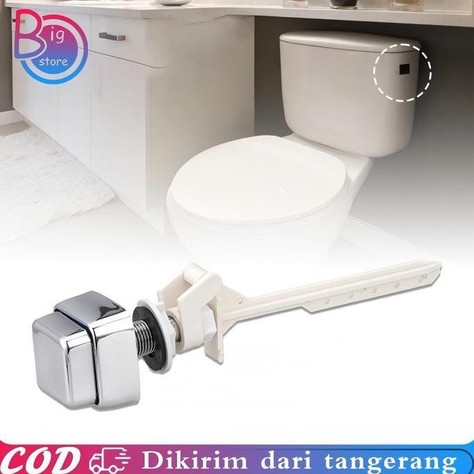 DISSORDE Tombol Samping Toilet Duduk Sparepart Part Toilet Tombol Kloset Duduk Pencetan Flush Toilet