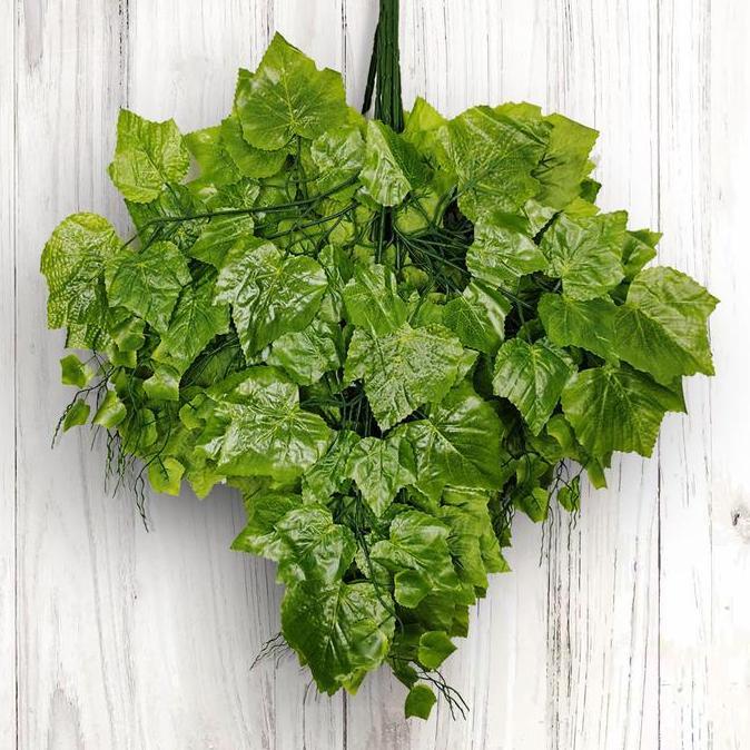 Okushonga- Cod Daun Anggur Dekorasi Griffin Cabang 3 Lusinan - Daun Dekorasi Wedding