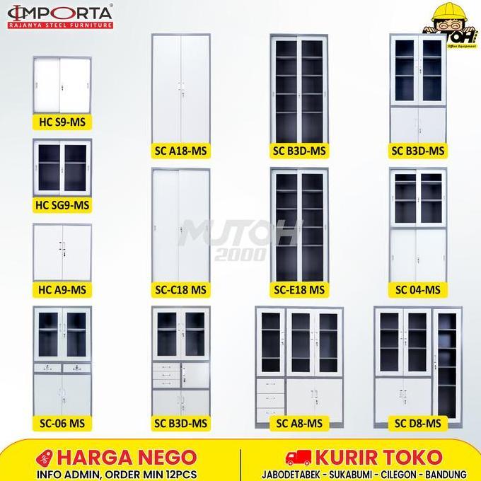 Kubika- Importa | Lemari Arsip Besi Filling Cabinet Original Ber-Garansi Importa
