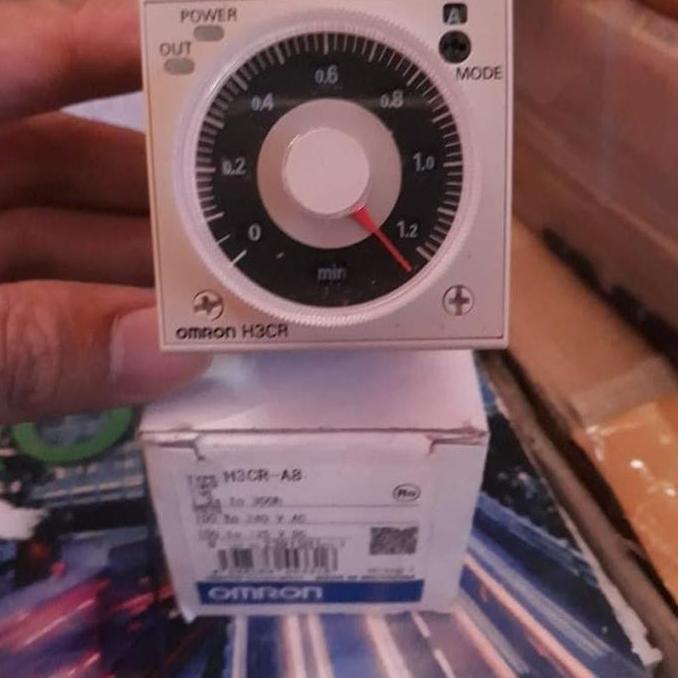 Timer H3Cra8 H3Cr A8 H3Cr-A8 Omron 100-240 V Ac Terbaru