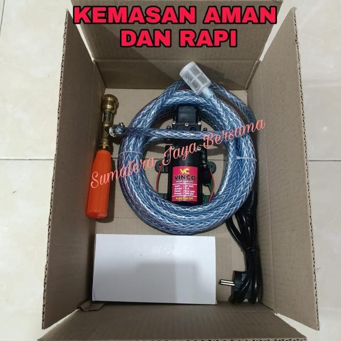 Murah Alat Steam Motor Mini 160 Psi Cuci Ac Mobil Motor Pompa Dc Set Setim Lengkap