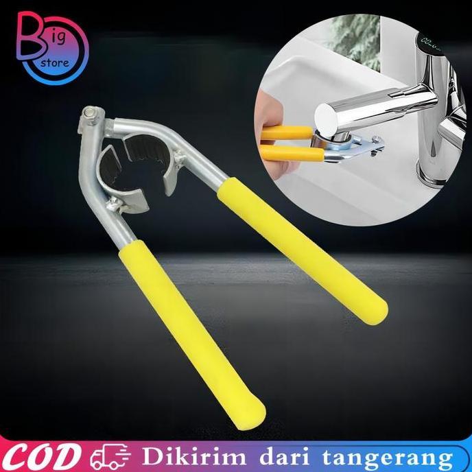 DISSORDE Kunci Pas Keran Universal Kunci Kran Kunci Pas Kran Wastafel Kunci Pas Keran Faucet Wrench