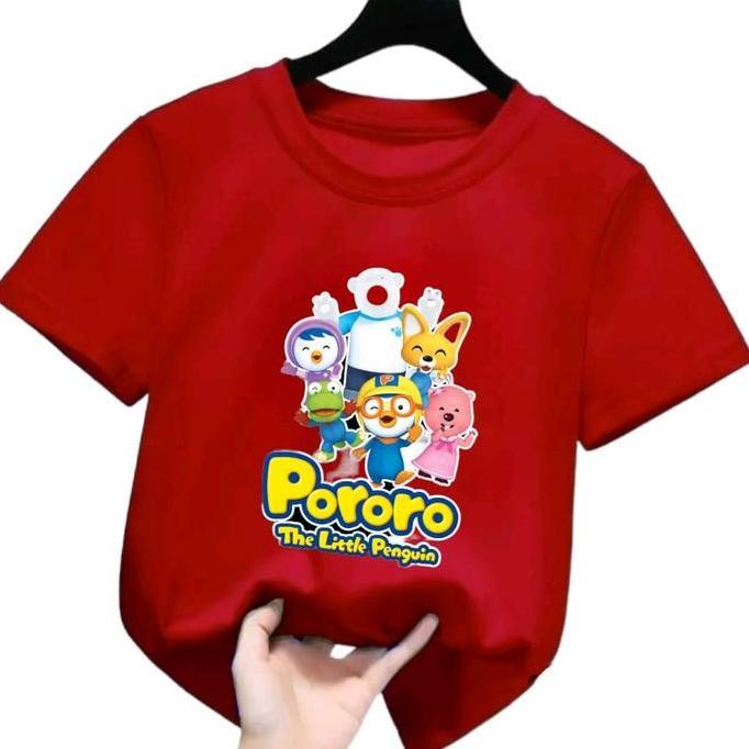 Promo Baju Kaos Anak Karakter Pororo  Fashion Cod