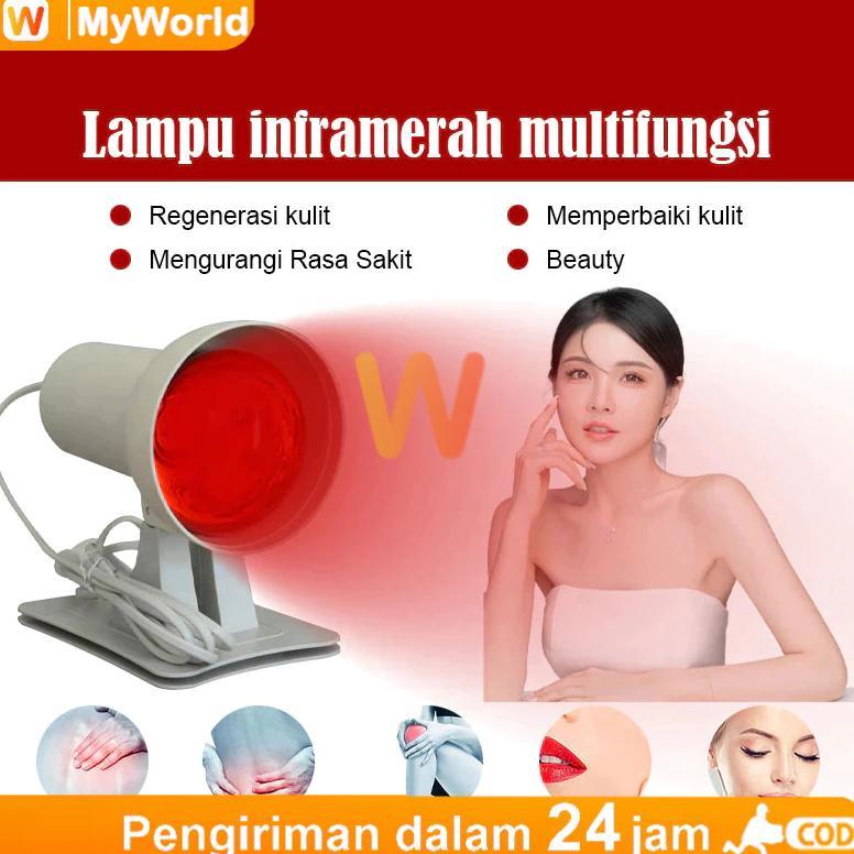 Lampu Terapi Infrared Alat Fisioterapi Stroke Otot Sendi Pegal 150w Lampu Terapi Alat Terapi Infrare
