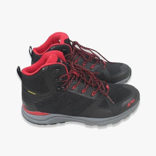 Sepatu Gunung Arei Ranger Mountain Shoes - Black Red