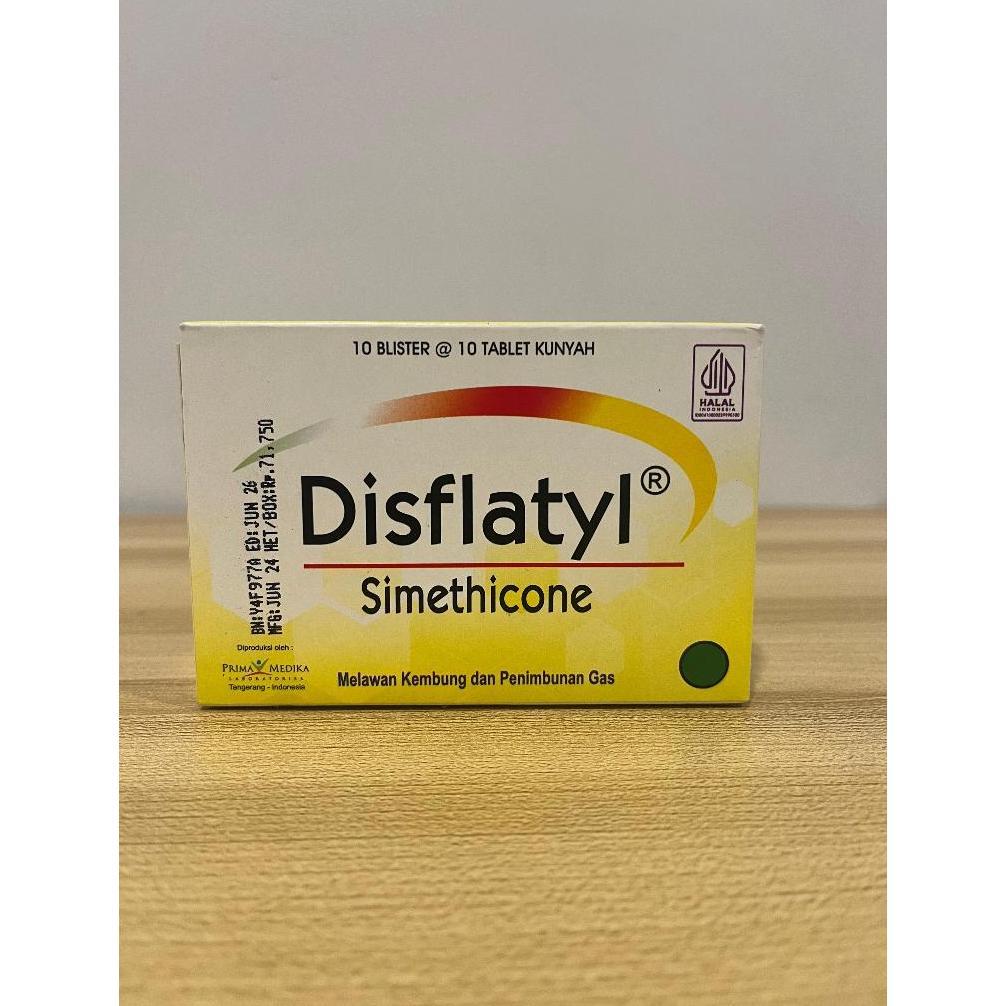 Disflatyl Simethicone 40mg 1 box @ 100 tablet