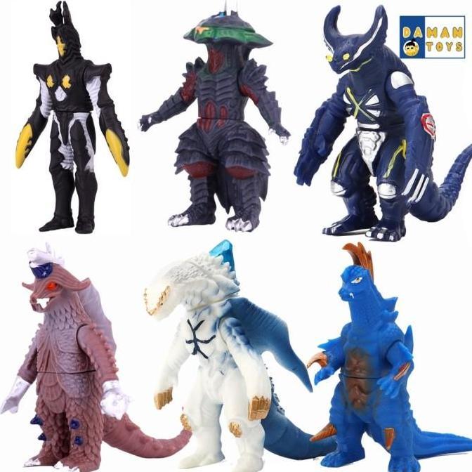 Korekushon- Mainan Ultraman Kaiju Ultra Monster Musuh Ultramen Maga Basser