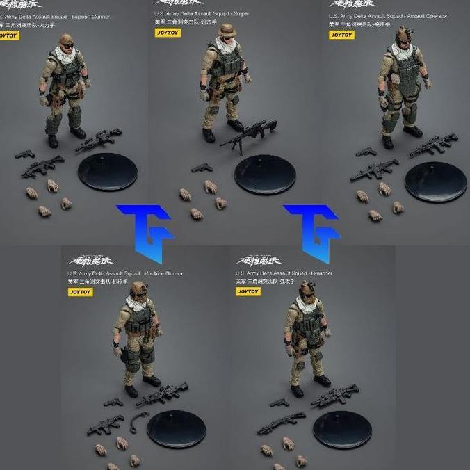 Korekushon- Joytoy Military 1/18 Us Army Delta Assault Squad - Sniper Jt9527 - Assault Operator Jt95