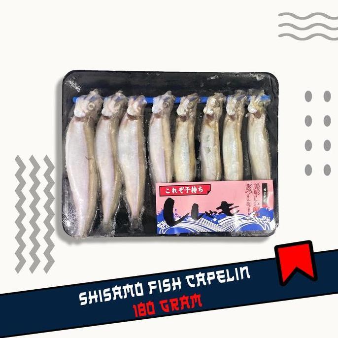 Enyama- Shisamo Fish Ikan Shisamo Capelin Frozen