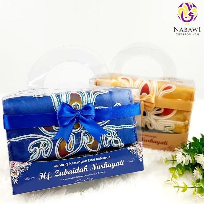HARGA TERBAIK - Parcel Mukena Parasut Pita Lukis dan Sajadah Turki SKV Oleh Oleh Haji
