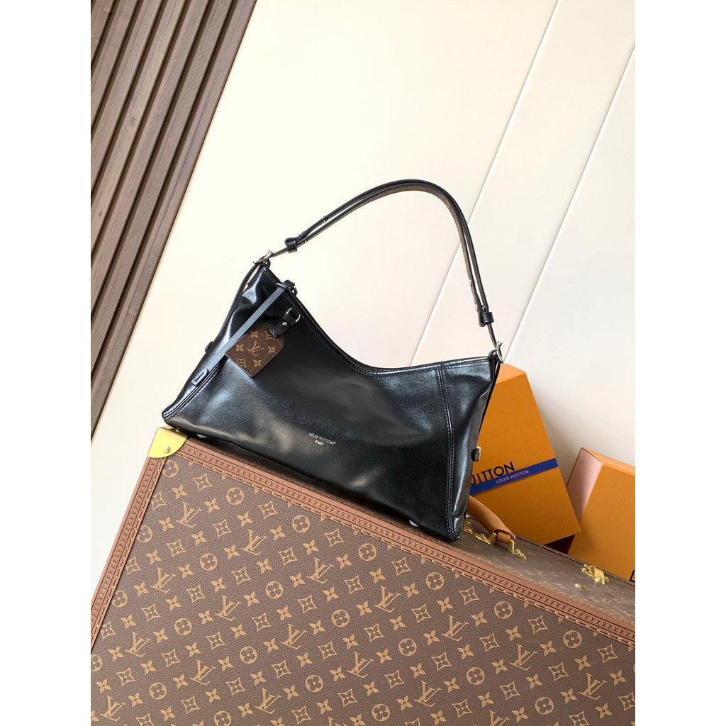 M28101 M27578 Lv carryall east-west underarm hobo tote shoulder canvas baguette