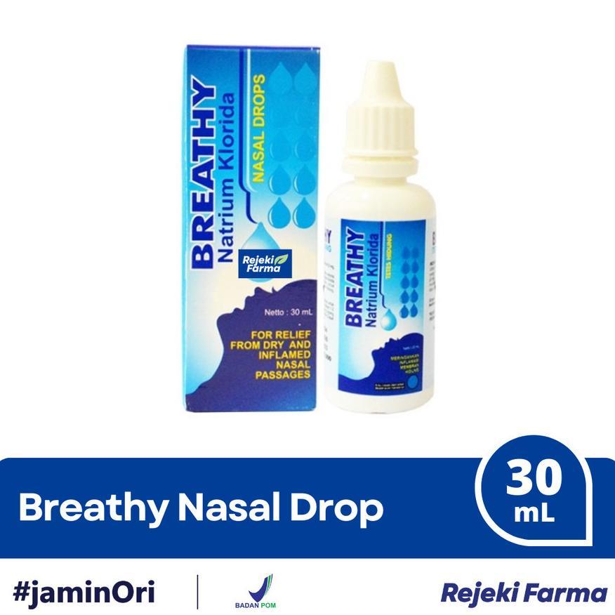 Breathy Nasal Drops 30 mL - Drop Obat Tetes Hidung Khusus Anak/ Bayi