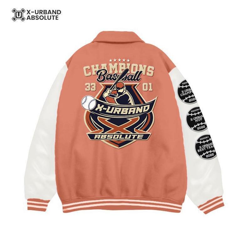 LIMITED XUA JAKET VARSITY BASEBALL JAKET UNISEX VINTAGE BASEBALL