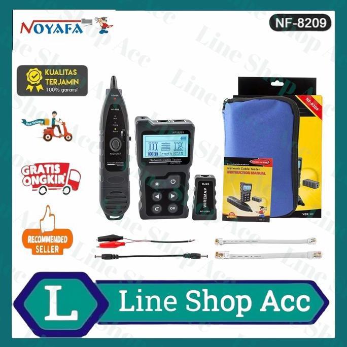 NOYAFA NF 8209 Network Cable Tester / Kabel Lan Tracker Tester