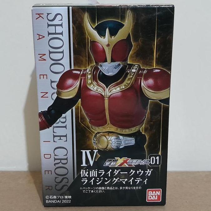 SHODO XX DOUBLE CROSS KAMEN RIDER KUUGA RISING MIGHTY FIGURE