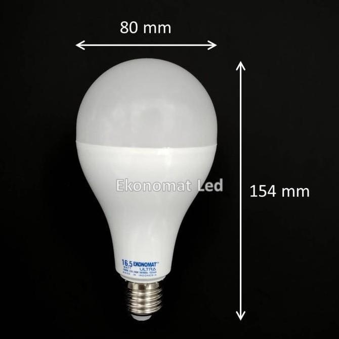 Lampu LED Ekonomat ULTRA 2310 Lm 16,5W 5000K Warna Matahari Bohlam