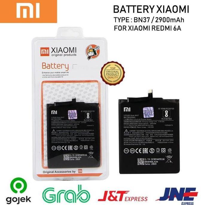 BATTERY XIAOMI REDMI 6 / 6A BN37 ORIGINAL TOP #BN37