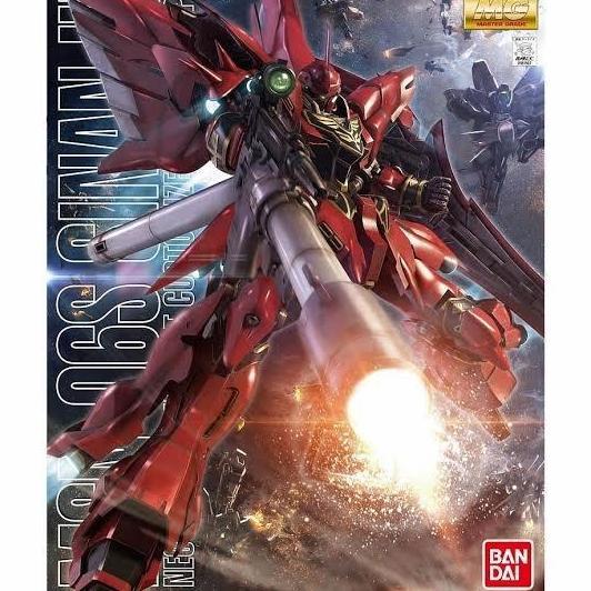 Bandai Original MG 1/100 Gundam Sinanju Ova ver , plus bazooka