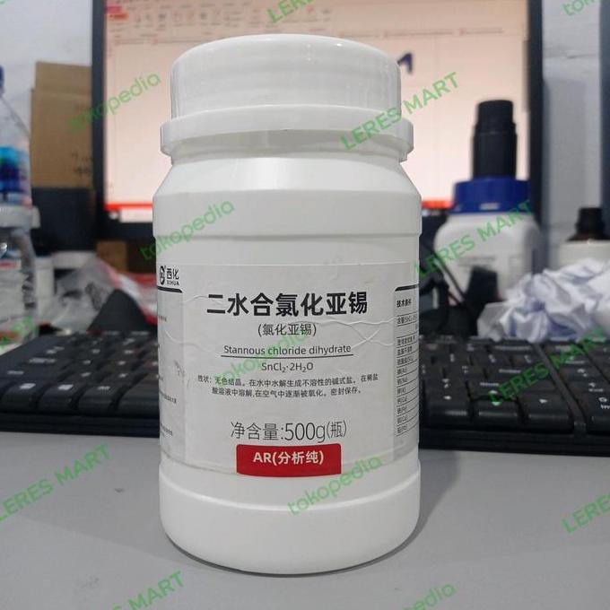 Tin Ii Chloride Ar 98% 500Gr Ecer 50Gr Terlaris