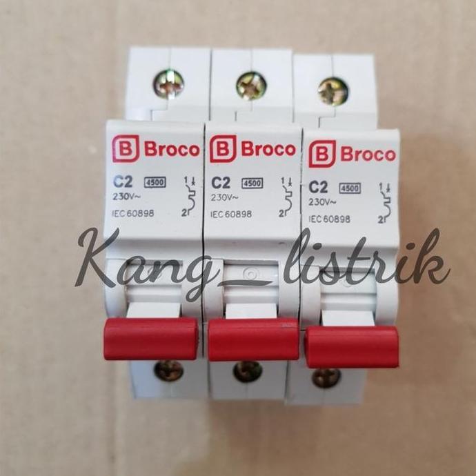 MCB Broco 1Phase 2A / Broco Mcb 2A