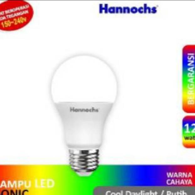 Lampu led Hannochs sonic 12 watt led bulb hannochs 12w