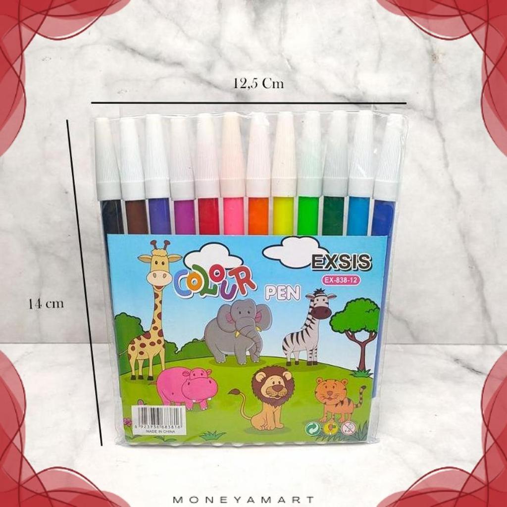 Exclusive Spidol Warna Warni Murah Spidol Warna 1 Set Lengkap Murah