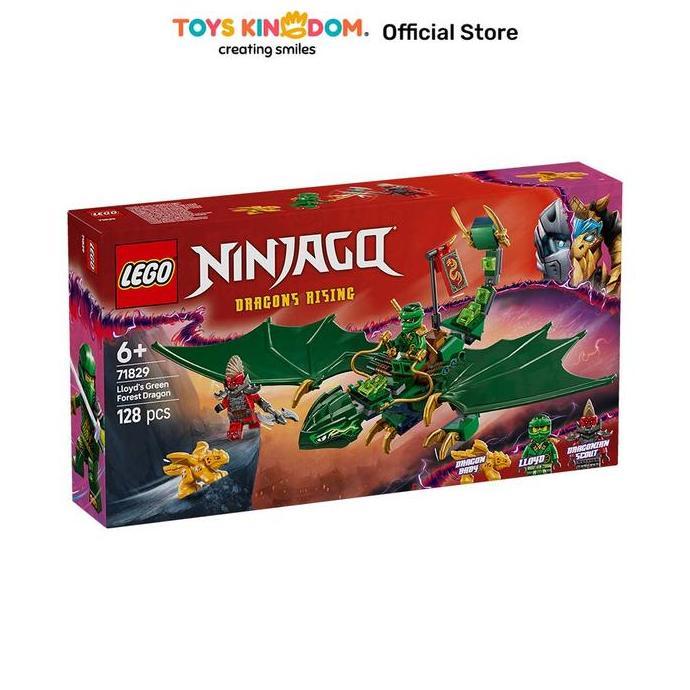 LEGO NINJAGO LLOYDS GREEN FOREST DRAGON