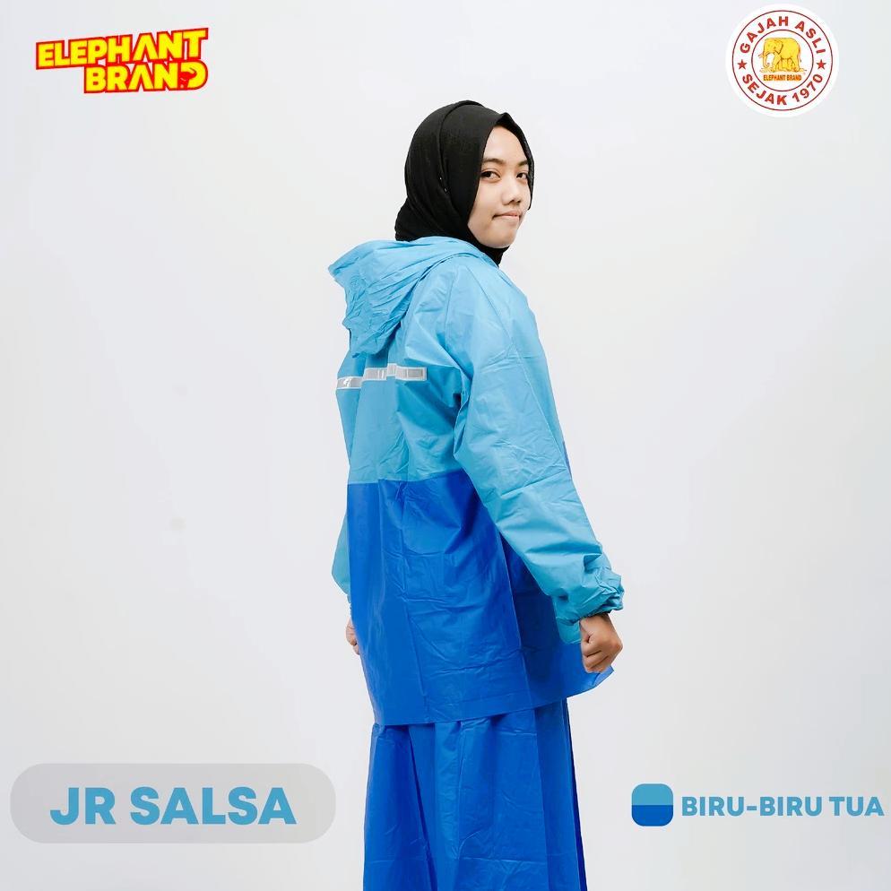 Jas Hujan Rok Salsa Elephant Brand / Jas Hujan Rok Dewasa / Jas Hujan Rok Merek Gajah